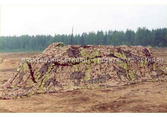 Маскировочная сетка МКТ-4П Поле 3х6 м – купить по цене 8700 руб. в интернет-магазине в городе Курск картинка 1