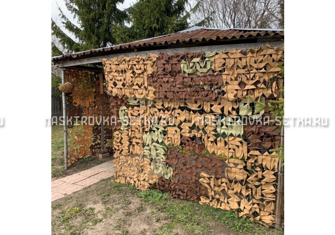 Маскировочная сеть МКТ-2П Поле 3х6 м – купить по цене 5400 руб. в интернет-магазине в городе Курск картинка 2