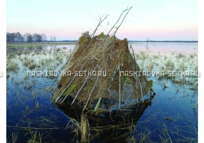Маскировочная сетка МКТ-3П Солома 2х3 м – купить по цене 3750 руб. в интернет-магазине в городе Курск картинка 3