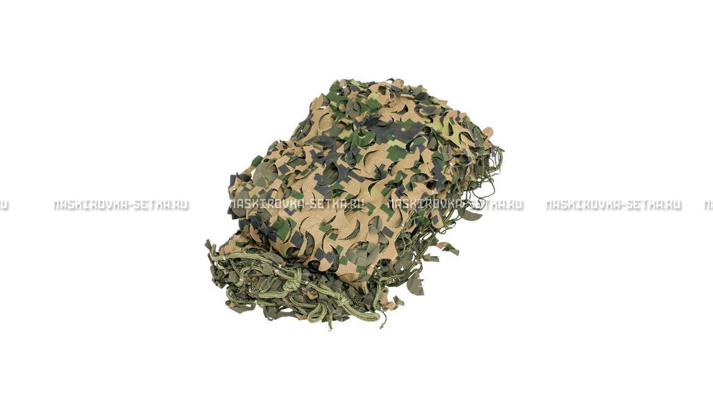 Массеть Camosystems Пейзаж-Профи Лес 3D 1,8х6 м  – купить по цене 7700 руб. в интернет-магазине в городе Курск картинка 6