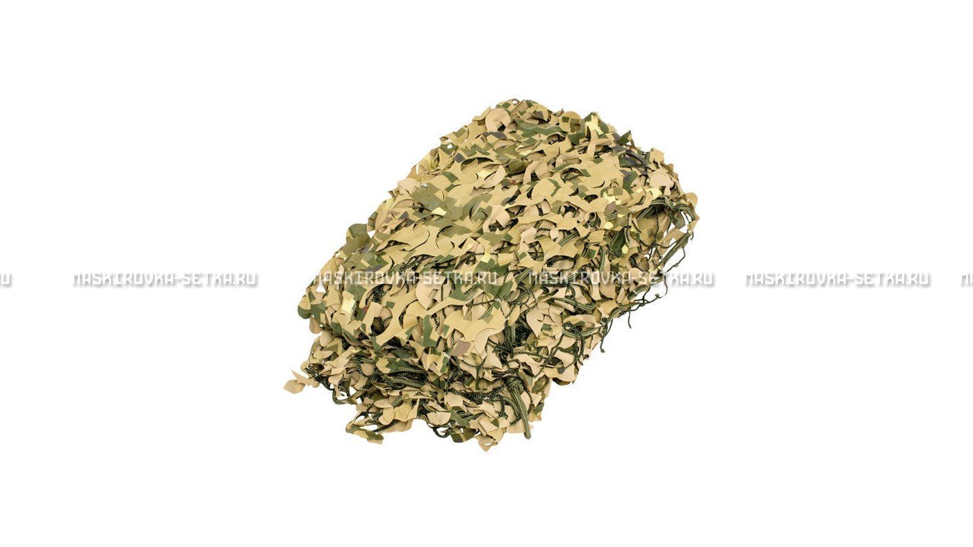 Массеть Camosystems Пейзаж-Профи Милитари 3D 1,8х3 м  – купить по цене 3850 руб. в интернет-магазине в городе Курск картинка 6