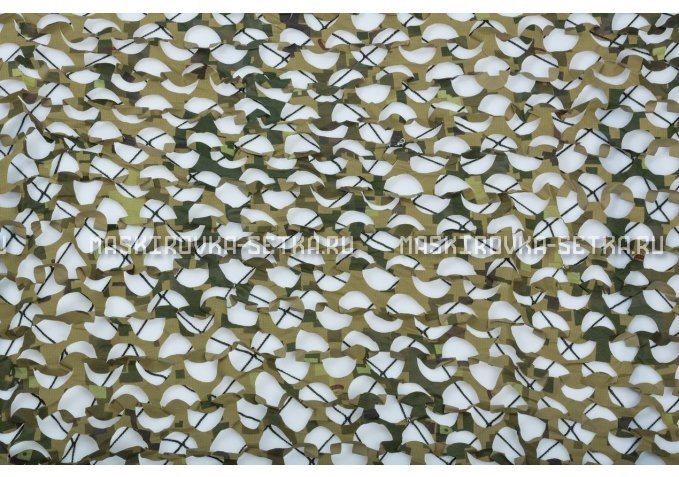 Массеть Camosystems Пейзаж-Профи Милитари 3D 1,8х3 м  – купить по цене 3850 руб. в интернет-магазине в городе Курск картинка 2