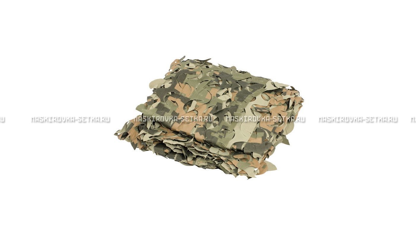 Сетка Camosystems Пейзаж Полынь 3D 2,4х6 м  – купить по цене 6200 руб. в интернет-магазине в городе Курск картинка 6