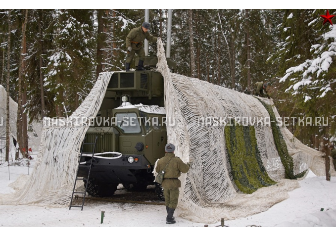 Маскировочный комплект МКТ-2С Снег 9х12 м без АП – купить по цене 29500 руб. в интернет-магазине в городе Курск картинка 8