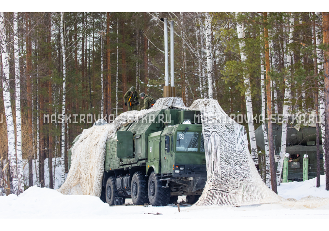 Маскировочный комплект МКТ-2С Снег 9х12 м без АП – купить по цене 29500 руб. в интернет-магазине в городе Курск картинка 1