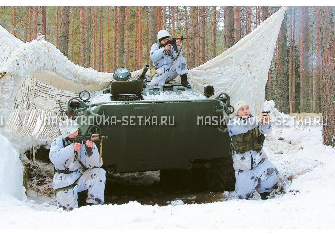Маскировочный комплект МКТ-2С Снег 9х12 м без АП – купить по цене 29500 руб. в интернет-магазине в городе Курск картинка 6
